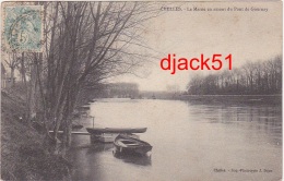 Delcampe - 77 - CHELLES - La Marne En Amont Du Pont De Gournay / Années 1900 - 1905 - Chelles