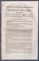 1845 BULLETIN DES LOIS - PROCLAMATION DE 741 BREVETS D´INVENTION - - Décrets & Lois