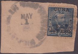 1899-236 CUBA. US OCCUPATION. 1899. Ed.27. 5c. MILITAR STATION MATANZAS TIPE I. - Used Stamps