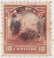 1905-95 CUBA. REPUBLICA. 1905. Ed.179. 10c. CAMPO ARADO. FANCY CANCEL STAR ESTRELLA. - Gebruikt