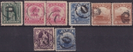 1905-99 CUBA. REPUBLICA. 1905. Ed.176-79. POSTAGE DUE FANCY CANCEL LOT - Gebruikt