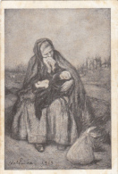 CPA ILLUSTRATION, FAIVRE- MOTHER AND CHILD - Faivre