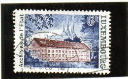 1980 Lussemburgo - Archivio Di Stato - Oblitérés