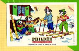 BUVARD & Blotting Paper : PHILBEE Pain D'Epice Ski De Fond - Honigkuchen-Lebkuchen