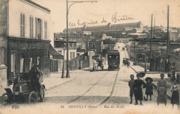 ( CPA 94 )  GENTILLY  /  Rue Des Écoles - - Gentilly