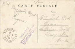 Puy De Dome - 63 - Royat Cachet Hopital Temporaire 1915 43 E Corps D'armée - Royat