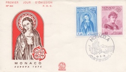 Fdc Europa Cept Monaco 1975 - 1975