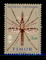! ! Timor - 1962 Malaria Paludism - Af. 334 - MLH - Timor
