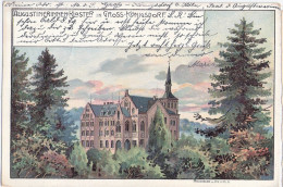 GROSS KÖNIGSDORF Augustinerkloster Frechen Bz Köln Autograf Adel M V S 13.8.1906 Gelaufen - Frechen