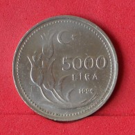 TURKEY 5000 LIRA 1994 -    KM# 1025 - (Nº14786) - Turquie