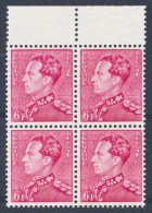 N° 848 "6F Karmijnroze" (Blok - 1936-1951 Poortman