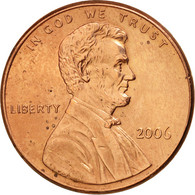 Monnaie, États-Unis, Lincoln Cent, Cent, 2006, U.S. Mint, Philadelphie, SUP - 1959-…: Lincoln, Memorial Reverse