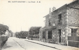 Saint-Gratien - La Poste - Edition Et. Malcuit - Carte E.M. Non Circulée - Saint Gratien