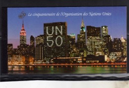 UNITED NATIONS GENEVE GINEVRA SVIZZERA ONU - UN - UNO 1995 ANNIVERSAIRE 50TH ANNIVERSARY LIBRETTO BOOKLET - Luftpost