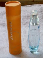 FLACON VIDE ET SA BOITE EAU DE TOILETTE LANCASTER VAPO 50ml / TBE - Flacons (vides)