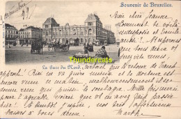 CPA BRUXELLES NELS SERIE 1 No  2 LA GARE DU NORD - Transport (rail) - Stations