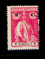 ! ! Congo - 1914 Ceres 2 C - Af. 103 - MH - Congo Portuguesa