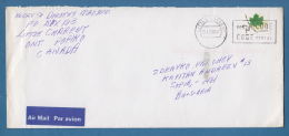 207405 / 2004 - 1.40 $ - Canadian Maple Leaf, FLAMME " POSTAL CODE , CODE POSTAL " , Canada Kanada - Cartas & Documentos