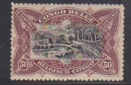 Belgisch Congo 1915 50c Lilabruin   ** Mnh (29236) - Ungebraucht
