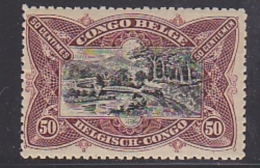 Belgisch Congo 1915 50c Lilabruin   ** Mnh (29236) - Neufs