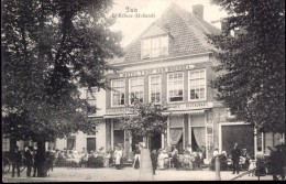 HOTEL THOF VAN BRUSSEL, SLUIS, NETHERLANDS ~ RESTAURANT ~ HIGHLY ANIMATED ADVERTISING CARD - Sluis