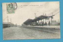 CPA 36 - Chemin De Fer La Gare De CLICHY 92 - Clichy
