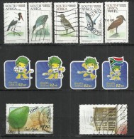 TEN AT A TIME - SOUTH AFRICA - LOT OF 10 DIFFERENT COMMEMORATIVE 1 - USED OBLITERE GESTEMPELT USADO - Verzamelingen & Reeksen