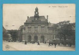 CPA 165 - Mairie Du XXème PARIS - Arrondissement: 20