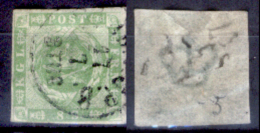 Danimarca F0048 - 1854-64: Y&T N. 5 (o), Privo Di Difetti Occulti.- - Used Stamps