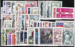 FRANCE : 1962** Année Complete  49 Valeurs ** Y&T = 58,00 Euro - 1960-1969