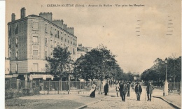 ( CPA 94 )  KREMLIN-BICÊTRE  /  Avenue De Bicêtre - Vue Prise Des Hospices - - Kremlin Bicetre