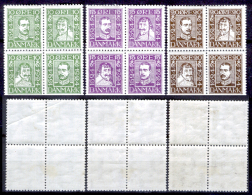 Danimarca F0056 - 1924: Y&T N. 153/164 (+) LH. Il Blocco Del 10 Ore Ha Una Piega. - Used Stamps