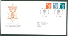 FDC IRELAND - IRLANDA - ROYAL MAIL- ANNO 2000 - NEW DEFINITIVE STAMPS - NORTHERN IRELAND - BELFAST - - FDC