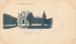 ( CPA 94 )  MANDRES  /  La Mairie - - Mandres Les Roses