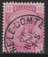 N° 38 SC. Braine-Le-Comte 1883 - Coba+4 - 1883 Leopold II
