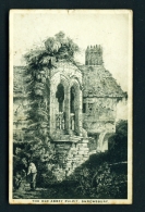 ENGLAND  -  Shrewsbury  The Old Abbey Pulpit  Used Vintage Postcard As Scans - Shropshire