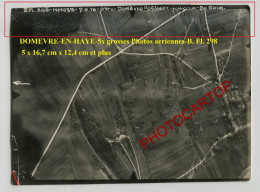 DOMEVRE En HAYE-5x Grosses PHOTOS Aeriennes Allemandes-B. Fl. 298-Guerre 14-18-1 WK-France-54-Militaria - Domevre En Haye