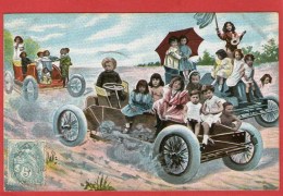 Bébés En Voiture - 1905 - - Dessins D'enfants