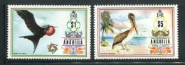 159 ANGUILLA 1972 - Oiseau Pelican (Yvert 126 Et 128) Neuf ** (MNH) Sans Trace De Charniere - Anguilla (1968-...)