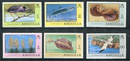 159 ANGUILLA 1977 - Faune Poisson Oiseau (Yvert 242/48 Manque Valeur 6c) Neuf ** (MNH) Sans Trace De Charniere - Anguilla (1968-...)