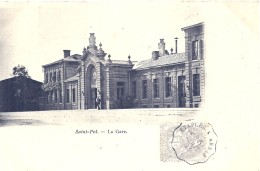 PAS DE CALAIS - 62 - SELECT 16 - SAINT POL SUR TERNOISE - La Gare - Précurseur - Saint Pol Sur Ternoise