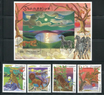 159 SOMALIE 1998 - Felin Guepard Panthere Lion (Yvert 610/13 - BF 46) Neuf ** (MNH) Sans Trace De Charniere - Somalie (1960-...)