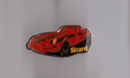 Pin's Voiture / Porsche - Sicard (époxy Fond Doré) - Porsche