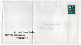 ALLEMAGNE--1966--Lettre Pour PETTING--Allemagne--timbre Seul  Sur Lettre +cachet - - Covers & Documents