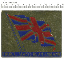 B24-25 CANADA WWII Patriotic GB Flag There´ll Always Be An England MNH Gold Foil - Viñetas Locales Y Privadas