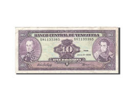 Billet, Venezuela, 10 Bolívares, 1981-1988, 1995-06-05, KM:61d, TTB - Venezuela