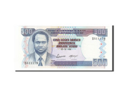 Billet, Burundi, 500 Francs, 1993-1997, 1995-02-05, KM:37a, NEUF - Burundi