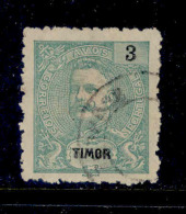 ! ! Timor - 1903 King Carlos 3 A - Af. 99 - Used - Timor