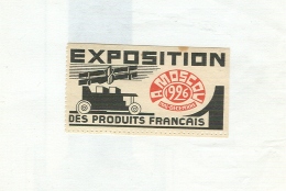 EXPOSITION DES PRODUITS FRANCAIS- MOSCOV 1926, ERINNOFILO - Altri & Non Classificati