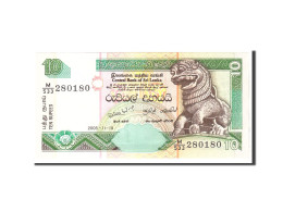 Billet, Sri Lanka, 10 Rupees, 2005, 2005-11-19, KM:115d, NEUF - Sri Lanka